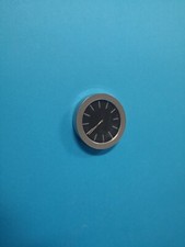 Smedbo Time Wanduhr selbstklebend YK3802 schwarz chrom Baduhr Durchmesser 60mm