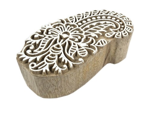 Holz paisley design - design, stoff