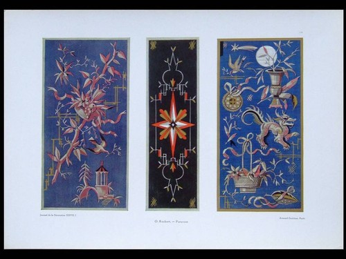 Art deco paravent 1925 - deco,