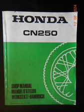 Reparaturanleitung Honda CN250 Helix CN 125, Werkstatthandbuch  ab Baujahr 1986