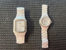 Set Herrenuhr Und Damenuhr Weiß M. Johansson Germany