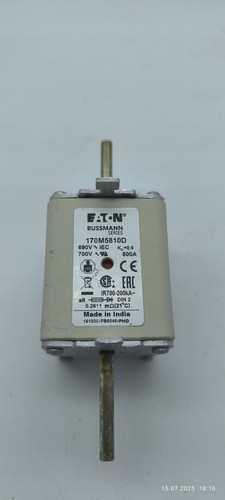Eaton einsatz 170m5810d 500a - eaton,