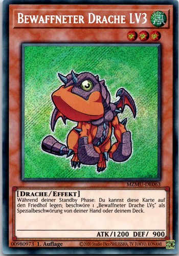 Bewaffneter drache lv3 secret - drache,