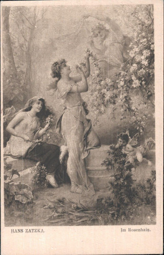 Zeichnung hans zatzka im - v.hans,
