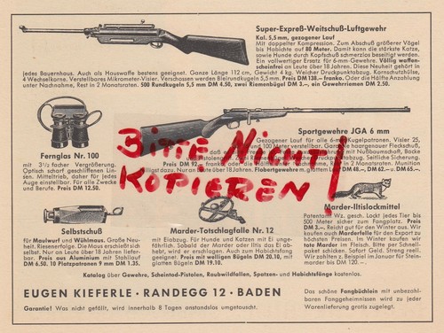 Randegg werbung 1956 eugen - randegg,, 1956,