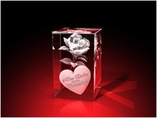 Glas gravur - 3d,