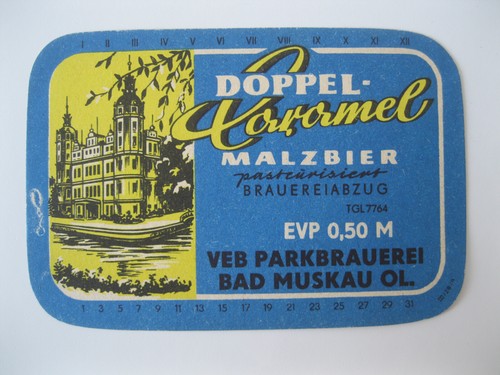 Veb parkbrauerei bad muskau - parkbrauerei,