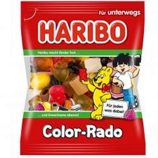 Haribo Color-Rado 1kg – Bunte Vielfalt – Fruchtgummi & Lakritz – Party-Snack