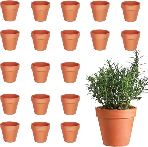 Mini tontöpfe terrakotta 3x3 - terrakotta,