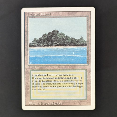 Mtg tropical island - \>>,