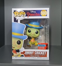 Funko Pop Jiminy Cricket Disney Pinocchio 980 2020 Fall Convention Exclusive Neu