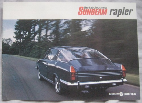 1967 sunbeam rapier prospekt - sunbeam,
