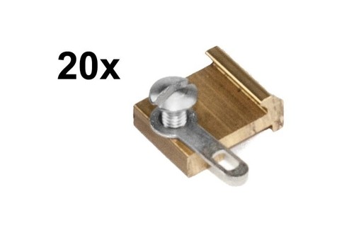 20x gleisanschlussverbinder - 20x,