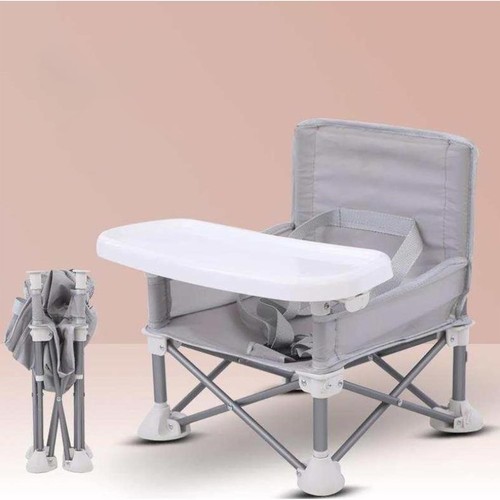 Grau babyhochstuhl klappbar - grau,