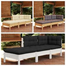 3-tlg. Garten-Lounge-Set mit