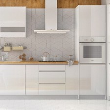 Hochglanz Einbauküche Campari