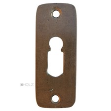 Tür Schlüsselschild Jugendstil Avantgarde Quadrat alt 23x59mm