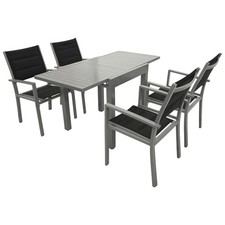 Garten Sitzgruppe 5-tlg. Alu