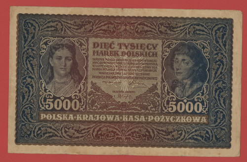 Polen 5000 marek 1920 pick - 5000, #