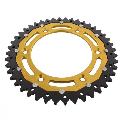 Kettenrad alu gold zähne - kettenrad,