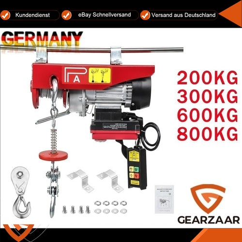 230v elektrische seilwinde 200 - elektrische,