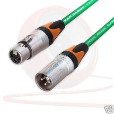 Transporter Damme Ausbalanciert Mikrofon Kabel Neutrik XLR Auf Orange Bunt Boots
