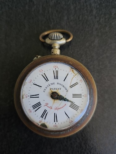 Antike mechanische taschenuhr - antike,