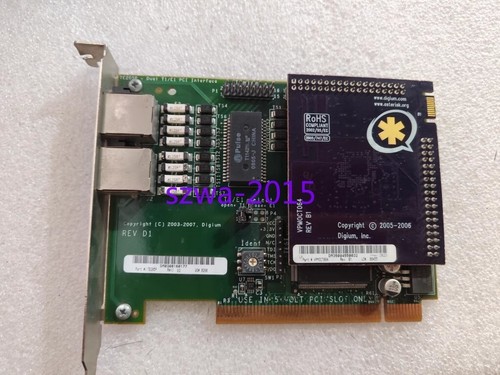 1pcs used asterisk digium - used,