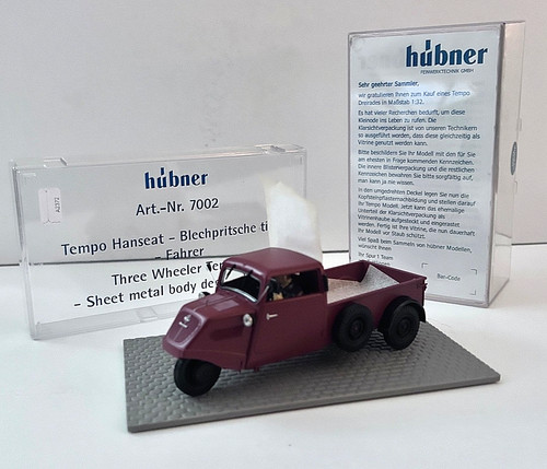 Hübner 7002 tempo - 1:32,