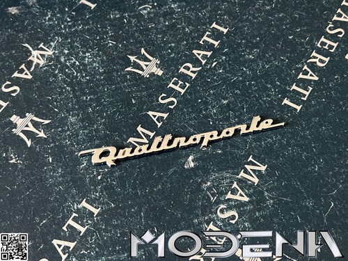 Maserati quattroporte emblem - maserati,