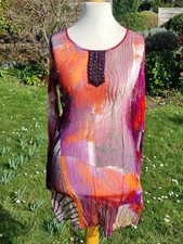 Passport Seidenbluse lang