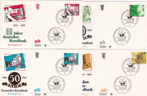 Berlin stück fdc die - berlin,,