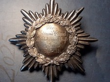 Orden Medaille Schützengesellschaft Dohna nahe Pirna 1881      Rarität