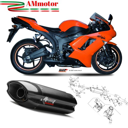 Auspuff motorrad mivv - auspuff,