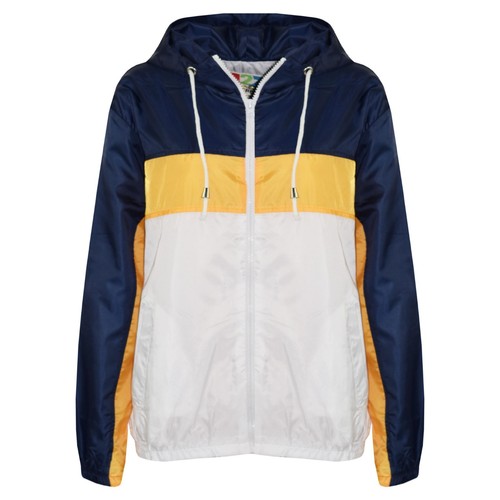 Mädchen windbreaker kontrast - mädchen,