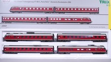 H0 DC Trix 22602 TEE-Dieseltriebzug VT 08.5 "Paris-Ruhr" DB DCC Sound OVP #WA_44