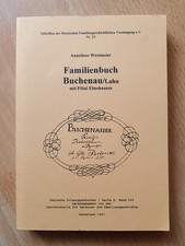 Ortsfamilienbuch Familienbuch Buchenau / Lahn mit Elmshausen Kr. Dautphtal