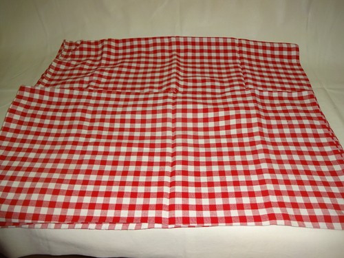 Ddr vintage stoff rot karo - ddr,