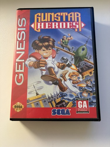 Gunstar heroes sega genesis - gunstar,