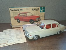 DDR Spielzeug Anker,Piko,Presu Wartburg 353 Grau Einfarbig Kabelsteuerung OVP 