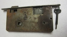 DDR Einbaubschloss Nebeneingangstür,  Kastenschloss rechts
