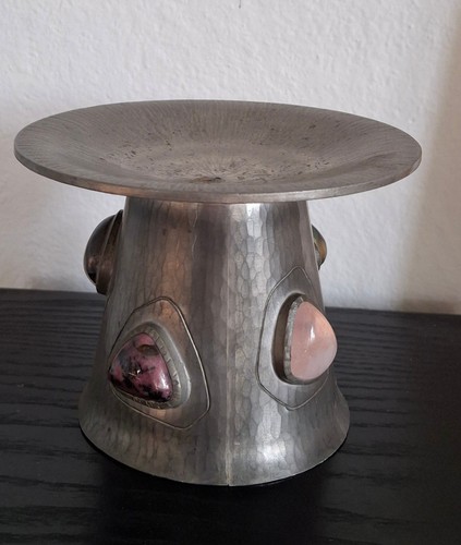 Kerzenständer zinn handarbeit - zinn,
