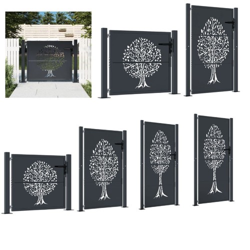 Gartentor baum design - gartentor, baum-design