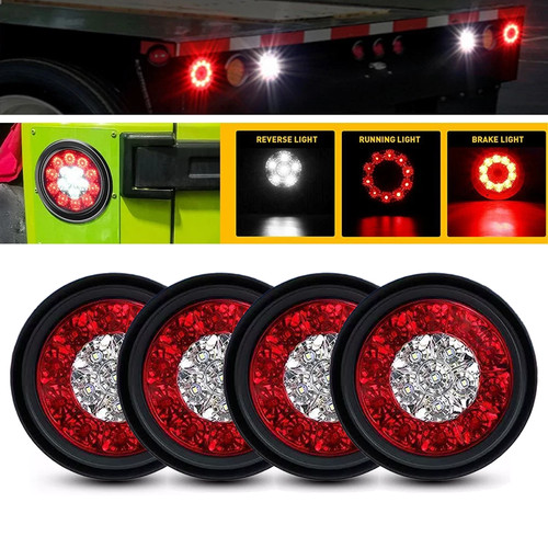 4zoll rund led rücklicht - rund,