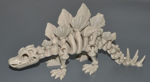 Skelett stegosaurus spielfigur - skelett,