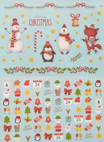 106x weihnacht sticker - 106x,
