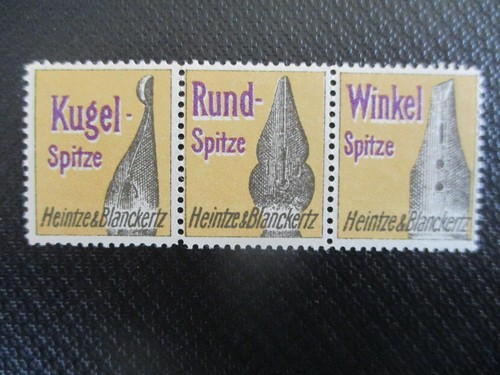 Reklamemarke heintze - reklamemarke,