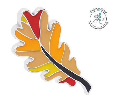 Anstecker eichenblatt herbst - anstecker,