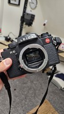 Leica R6 Schwarz 35mm SLR Film-Kamera Gehäuse Zustand: gut, made in Germany