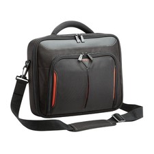 Targus Notebooktasche Laptoptasche Classic+ bis zu 18 " [schwarz/rot, bis 45,7cm
